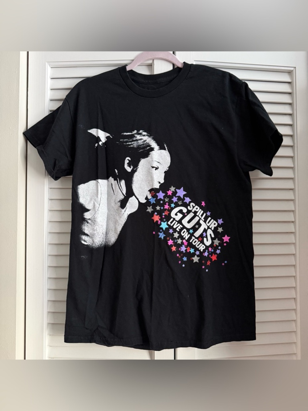Olivia Rodrigo Tour Black Graphic Tee